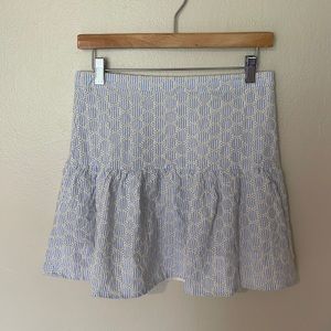 Like New J.Crew Seersucker Skirt. Size 0